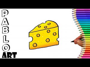 How to draw a block of cheese | Learn to Draw step by step