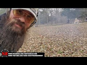 AGC American Gun Craft Diablo Penetration Tests 12 ga Double Barrel Black Powder Side by Side Pistol