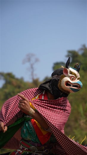 Pasang Dorjee Sona on Instagram: "A captivating ritualistic Masked Bird Dance performance at the Eaglenest Bird Festival! This traditional dance — rich in symbolism and cultural expression — beautifully celebrated the deep connection between our communities and the natural world. Proud to witness such vibrant heritage come alive through movement, music, and age-old ritual."