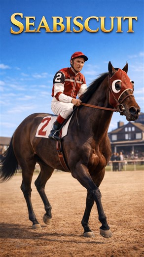 Emanuela Mendonça | Seabiscuit representou a vitória do improvável sobre o impossível. Em sua época, ele teve mais espaço nos jornais do que os líderes... | Instagram