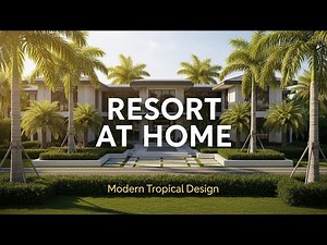 7 Modern Tropical Living Room Ideas That Feel Like a Luxury Resort | Home Tour 2025