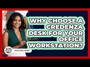 Why Choose A Credenza Desk For Your Office Workstation? - Office Supply Insider