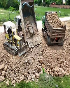 68K views · 622 reactions | Extreme Dumping Action: Conquering Soft Soil! | Dozer Tv | Facebook