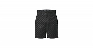 Products by Louis Vuitton: Damier Cotton Casual Shorts