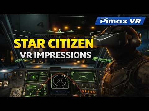 Star Citizen in VR Finally Feels REAL… | Pimax Crystal Light Experience