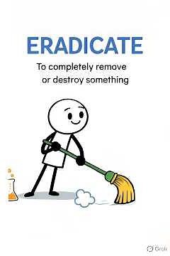 ERADICATE Meaning in English 💥 | What Does Eradicate Mean? | English Vocabulary Shorts