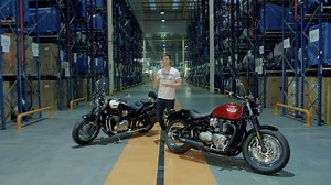 The exclusive launch event for the new Bonneville Speedmaster, Bonneville Bobber Black & the Triumph Factory Experience, a landmark moment in time. http://www.triumphmotorcycles.co.uk | Triumph Motorcycles