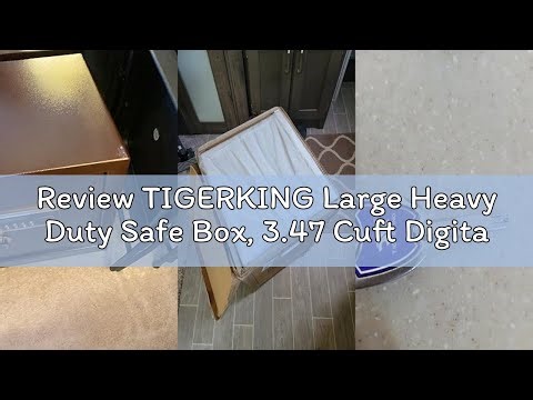Review TIGERKING Large Heavy Duty Safe Box, 3.47 Cuft Digital Security Home Safe with Combination Lo