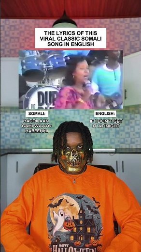 The Lyrics Of This Viral Somali song In English: Dur Dur Band - Gorof (Elixir) #shorts