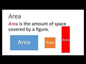 Area Formula (4.5C/4.5D) Screencast
