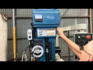 HAFCO Metalmaster BM 90HV milling machine stock 3010