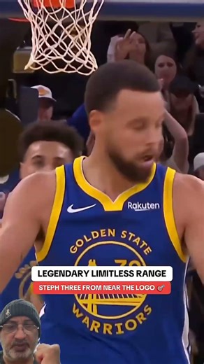 For Steph there is no range #nba #basketball #stephencurry #viral