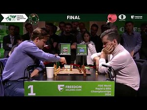 Chess | Finals | 🇳🇴 Carlsen, Nepo, 🇨🇳 Ju & 🇨🇳 Lei | FIDE World Blitz Championship 2024 #FIDEArchive
