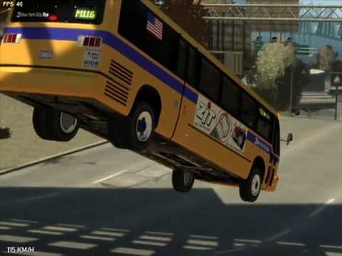 Grand Theft Auto IV - NewYork City Bus