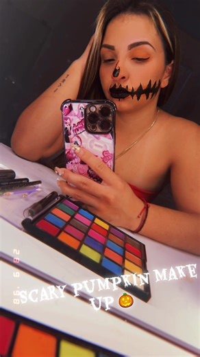 Scary Pumpkin Makeup Ideas for Halloween