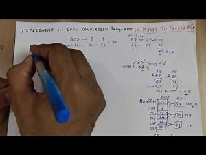Program 6b: ASCII to Packed BCD Conversion-Microcontroller Lab