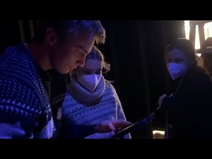 Drew Starkey And Josephine Langford On Set Of The Other Zoey (Behind The Scene)