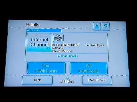 Wii + Internet Get Connected Video Channel