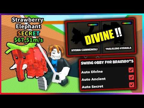 [🚀UPD] Swing Obby for Brainrots Script - Auto Divine, Ancient