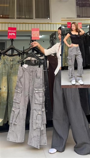 Cargo Jeans Size SMLXL Discount Offer