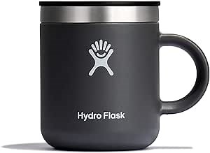 Hydro Flask Mug - Stainless Steel Reusable Tea Coffee Travel Mug - Vacuum Insulated, BPA-Free, Non-Toxic 6 oz