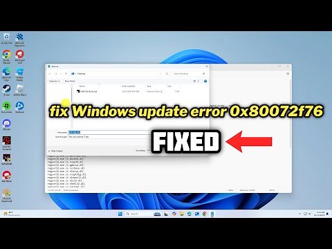 (FIXED) Windows update error 0x80072f76