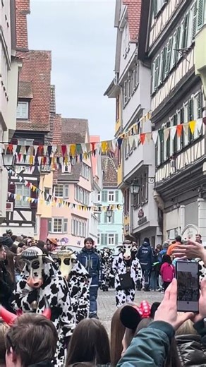 This Is Fasnet in Southern Germany 🎭 | Tübingen Parade