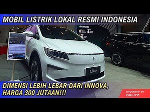 GEMPAR, PERDANA DIDUNIA, PERUSAHAAN LOKAL INI LUNCURKAN MOBIL LISTRIK MURAH DI INDONESIA, ALETRA L8‼