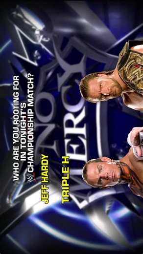 Triple H (c) defeats Jeff Hardy #wwenomercy2008 #wweespañol #wrestling #wwe #luchalibre