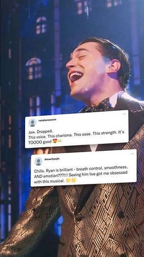 Audiences are raving about Ryan McCartan in Broadway's The Great Gatsby!