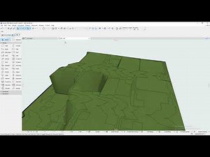 #ARCHICAD #ARCHITECTURE COMPLEX 3D MESH FROM DWG FILE USING AUTOCAD AND SKETCHUP AS REFERENCE