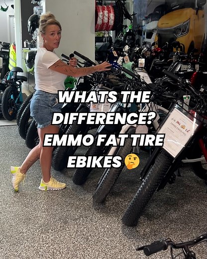 4.1K views · 31 reactions | A quick look at Emmo's fat tire e-bike lineup! ️ From the Quanta to the power-packed EWild 2025, these fat tire ebikes are built for adventure, power, and comfort. Stay tuned to our upcoming videos going more indepth between the choices! #ridethewindebike #ebike #MobilityInnovation #FreedomToMove #mobility #ElectricBike #electricbicycle #ElectricFatTireBikes #FatTireBike #mountainbikestyle #electricmountainbike | Ride the Wind Ebikes | Facebook