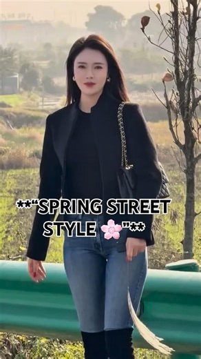 Spring Street Style Beauty | Free & Confident Woman #SpringStyle #StreetStyle #WomenFashion