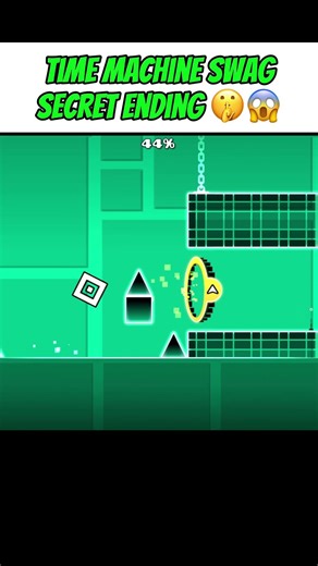 Time Machine swag route 🤫🔥 #geometrydash #swagroute