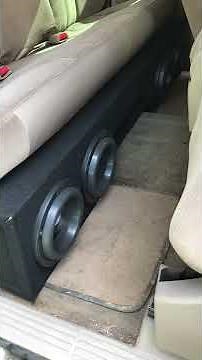 4 Sundown Audio 8inch Subwoofer