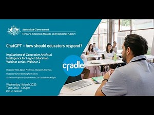 ChatGPT Webinar #2 - how should educators respond?