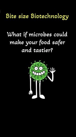 Biotech in Food: From Cheese to Clean Labels#FoodBiotech #SmartFood #BiotechInAMinute