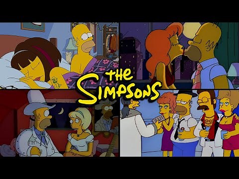 Every Time Homer CHEATED on Marge In The Simpsons