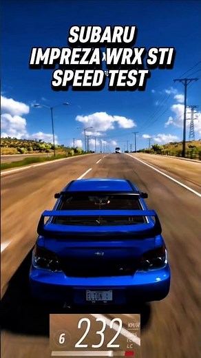 Subaru WRX STI Top Speed Test 🚀 Is It Fast Enough?