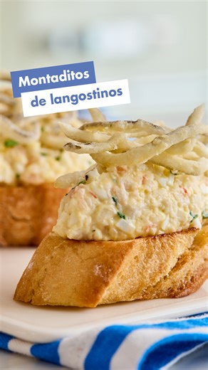 Pescanova on Instagram: "Te proponemos unos pequeños bocados que ¡son todo un éxito! Los montaditos de langostinos y anguriñas son fáciles, rápidos y tan ricos que vuelan de la mesa. Perfectos para un picoteo improvisado, para compartir sin complicaciones y disfrutar de todo su sabor. Porque lo sencillo, cuando está bueno, es imbatible. ⏱ Tiempo: 15 minutos | ⚡️ Nivel: Fácil | 👥 Raciones: 4 persona 📌 Ingredientes: ✔ 180 g de Langostino Pelado Cocido Pescanova ✔ 100 g de Anguriñas Pescanova ✔ H