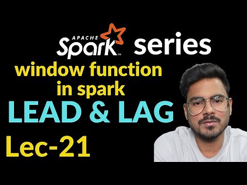 lead and lag in spark | window function in pyspark | Lec-16