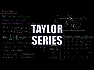 PChem Math 1.12 - Taylor Series