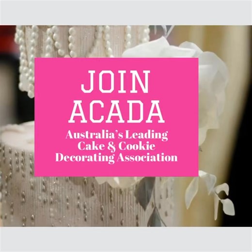 Learn why so many bakers, cake and cookie decorators are flocking to join ACADA. Just a few of the many benefits include Australian Cake Artists & Decorators Association accreditation, discount decorators insurance ($60 per year for $20m coverage), discounts with ACADA's many retail partners (which include Australia's leading cake decorating suppliers), discount classes, workshops and events, access to training with many of the world's leading celebrity chefs, cake and cookie artists. There are 