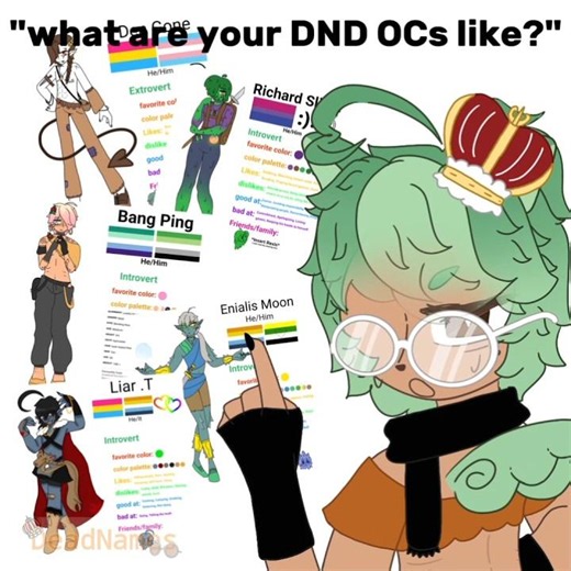 I love my DND OCs, trust! 🥹🫶 #gacha #fypシ #dnd #funny #art #animation #ibispaintx #ocs #edit 🧡🧡
