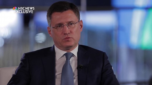 Watch in full: NBC News exclusive interview with Russian Deputy Prime Minister Alexander Novak