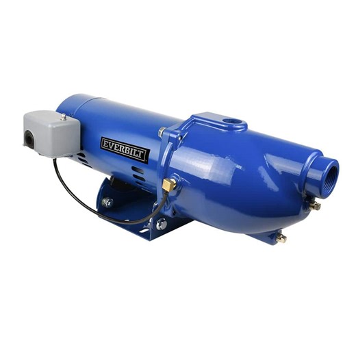 Check The Home Depot's Q&A Before Buying: Everbilt 3/4 HP Cast Iron Shallow Well Jet Pump