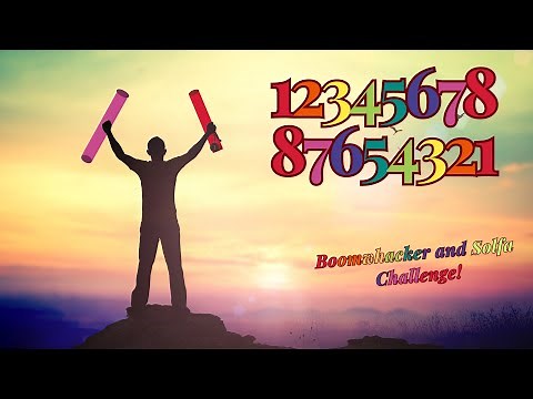 12345678 87654321 Boomwhacker Challenge!