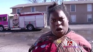 7.6M views · 182K shares | Michelle Dobyne's building caught on fire,...