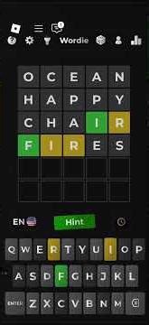 Playing roblox wordle but I couldn't guess the right word