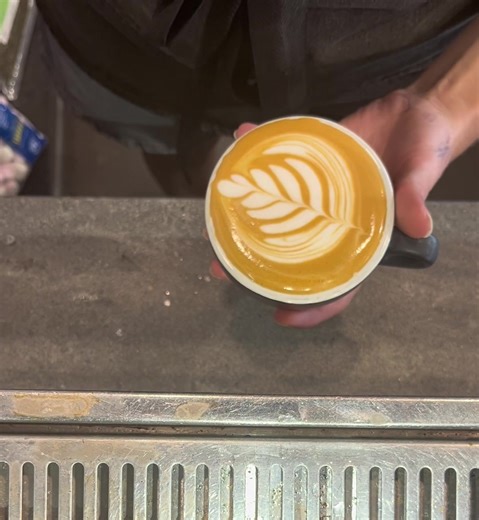 POV: The milk actually listens #barista #coffee #viral #pov #cafe